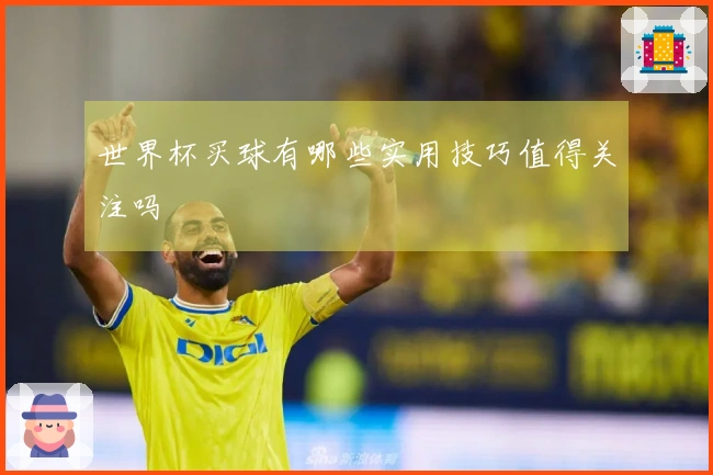 世界杯买球有哪些实用技巧值得关注吗